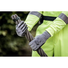 NITRAS CUT B, guantes de protección contra cortes, gris / negro
