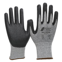 NITRAS CUT C NF, cut protection gloves, gray / black
