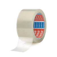 tesapack 64014 Quiet-Unwinding PP Packaging Tape, Brown, 100 m x 50 mm