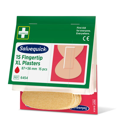 XL Fingertip Textile Bandages, 15 per roll | Package (15 pieces)