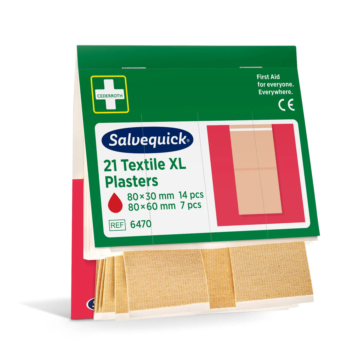 Xl Textile Plaster, Bandage | Pack (21 pieces)