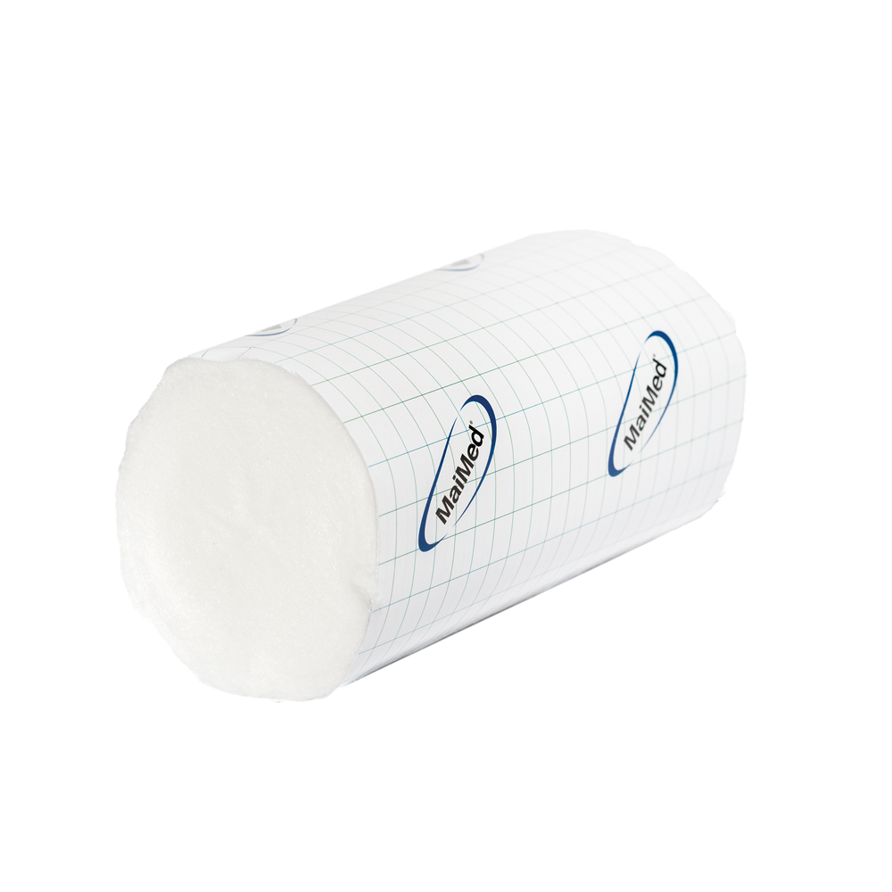 MaiMed-PB Vendaje acolchado sintético de 12 piezas/bolsa de polietileno