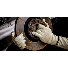 Guantes de protección contra cortes NITRAS TAEKI, amarillos
