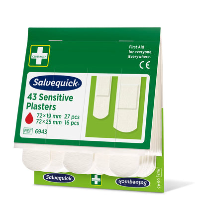 Apósitos sensibles, 43 unidades/recambio (tejido no tejido) | Envase (43 unidades)