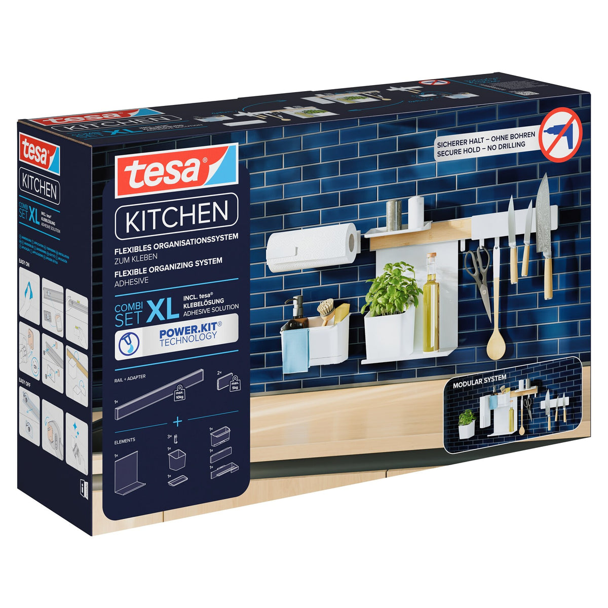 tesa Kitchen Organizer Combo Set XL