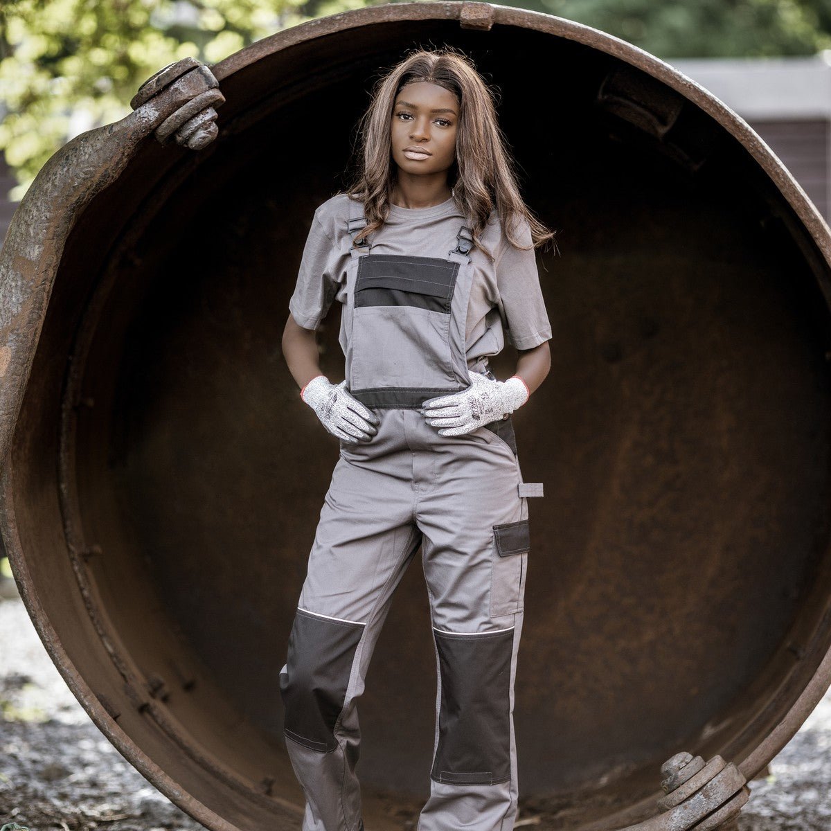 NITRAS MOTION TEX LIGHT, peto, gris / negro