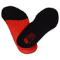 NITRAS COMFORT STEP, plantilla, negro / rojo