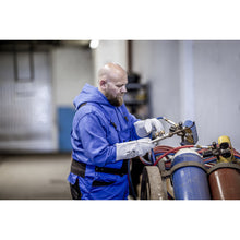 NITRAS SAFE, welding gloves, gray