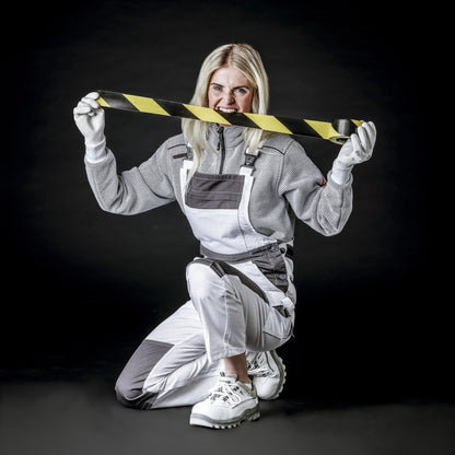 NNITRAS MOTION TEX LIGHT, dungarees, white / gray