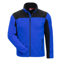 NITRAS MOTION TEX PLUS, chaqueta polar, azul real / negro