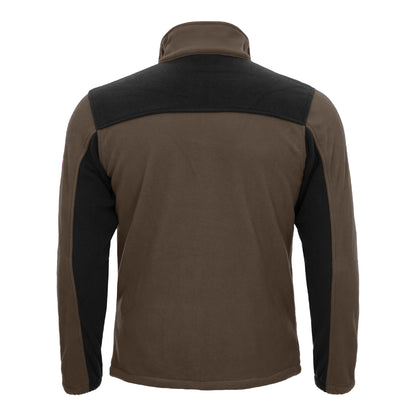 NITRAS MOTION TEX PLUS, fleece jacket, brown / black