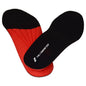 NITRAS COMFORT STEP, plantillas, negro / rojo