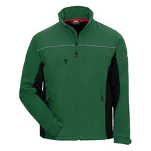 NITRAS MOTION TEX LIGHT, chaqueta softshell, verde / negro