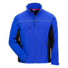 NITRAS MOTION TEX LIGHT, chaqueta softshell, azul real / negro