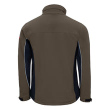 NITRAS MOTION TEX LIGHT, chaqueta softshell, marrón / negro
