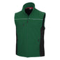 NITRAS MOTION TEX LIGHT, softshell vest, green / black