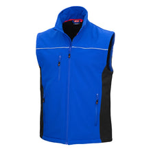 NITRAS MOTION TEX LIGHT, softshell vest, royal blue / black