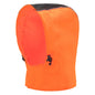Capucha desmontable NITRAS, naranja neón / negro, poliéster OEKO-TEX: 100% | Paquete (1 pieza)