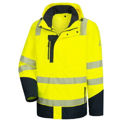 NITRAS MOTION TEX VIZ PLUS, high-visibility multifunctional jacket