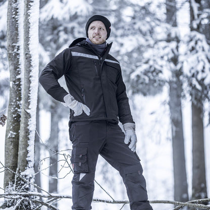 NITRAS MOTION TEX PLUS, chaqueta de invierno, negro