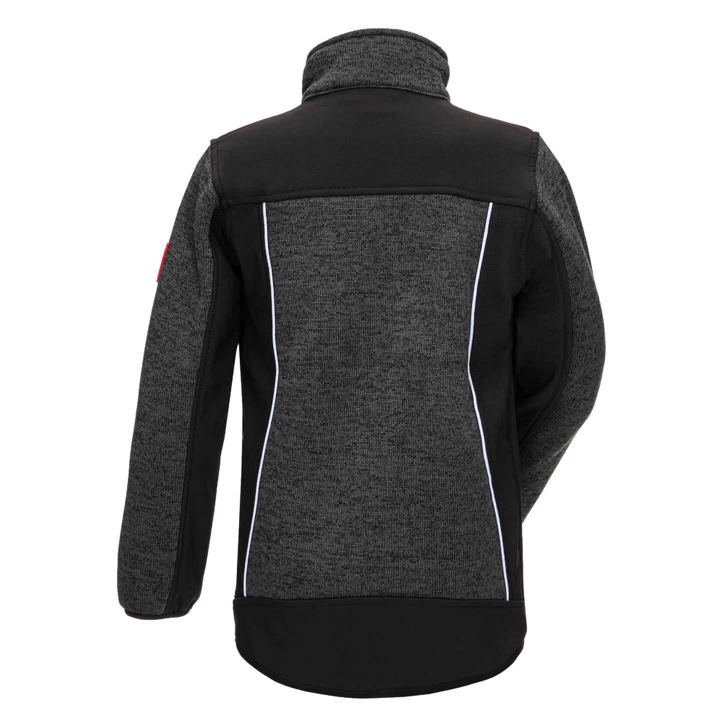 NITRAS MOTION TEX KIDS, chaqueta softshell de punto, negro