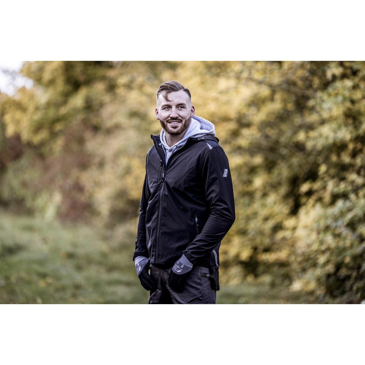 NITRAS MOTION TEX LIGHT, cortavientos, negro