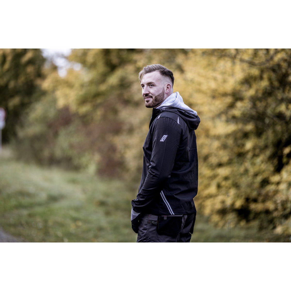 NITRAS MOTION TEX LIGHT, cortavientos, negro