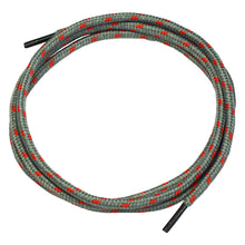 NITRAS shoelaces, gray / red | Pack (1 pair)