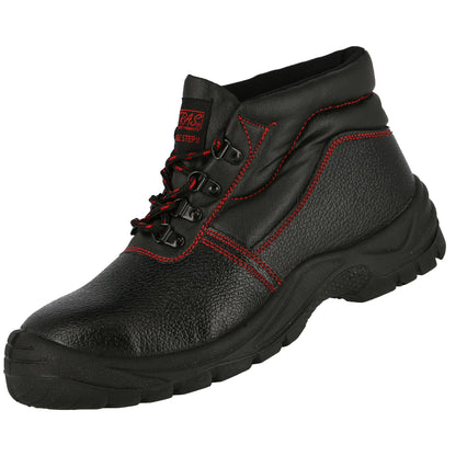 NITRAS BASIC STEP MID, Botas de seguridad S3, altura media, negro