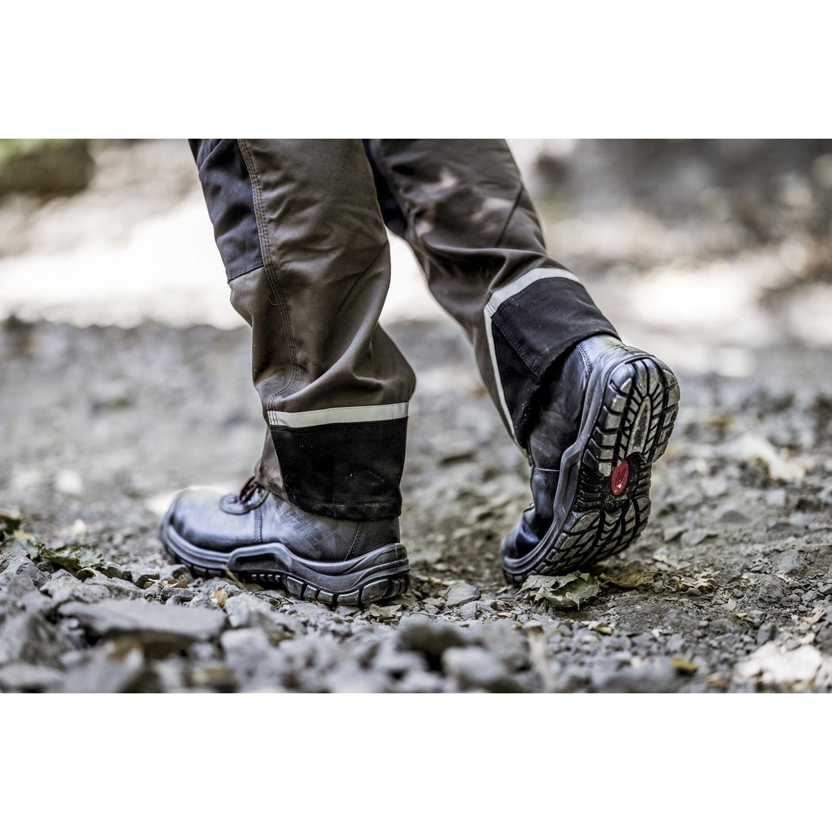 Botas de seguridad NITRAS POWER STEP MID, S3 HI HRO, altura media, negro