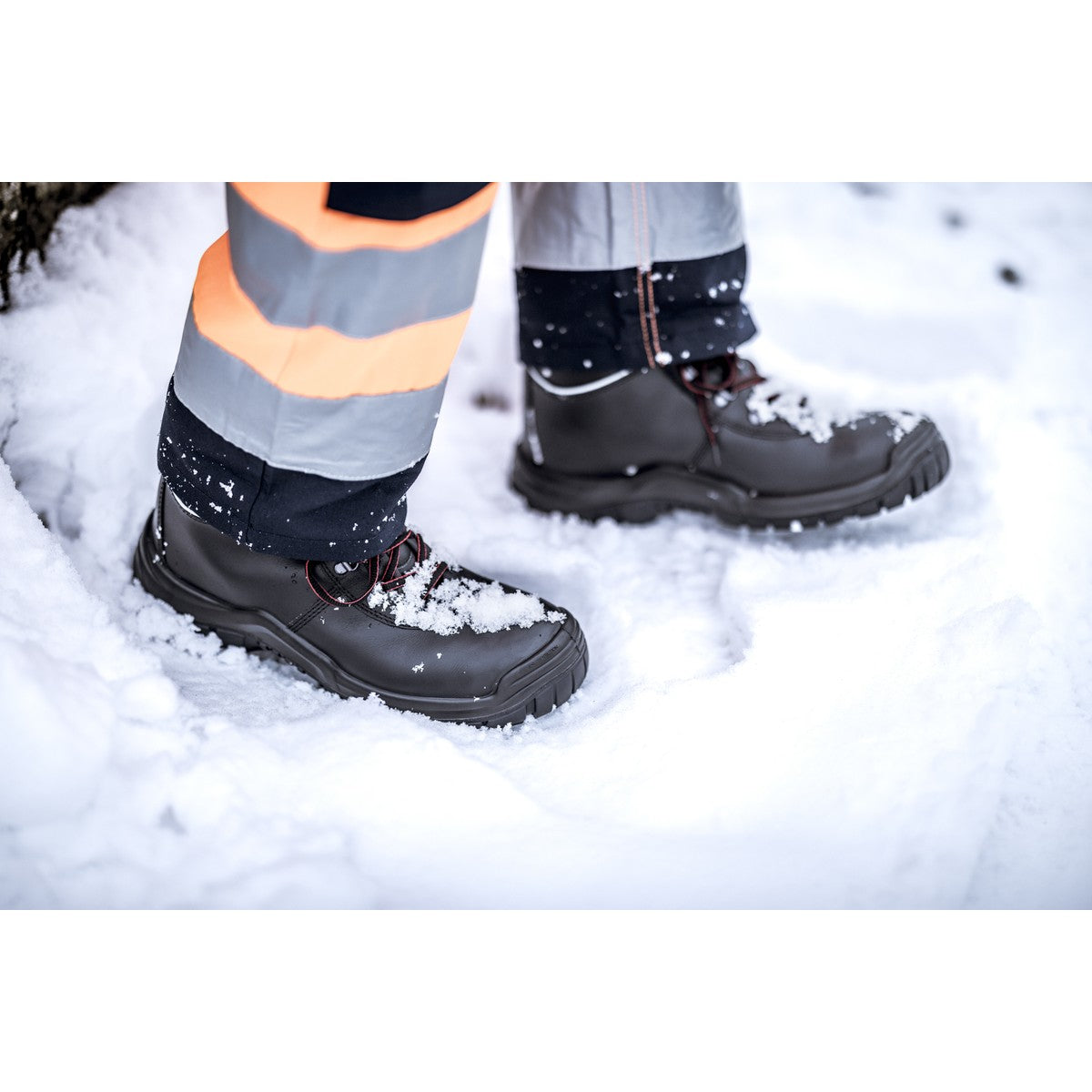 Botas de seguridad de invierno NITRAS POWER STEP MID+, S3 CI HI HRO SRC, altura media, negro