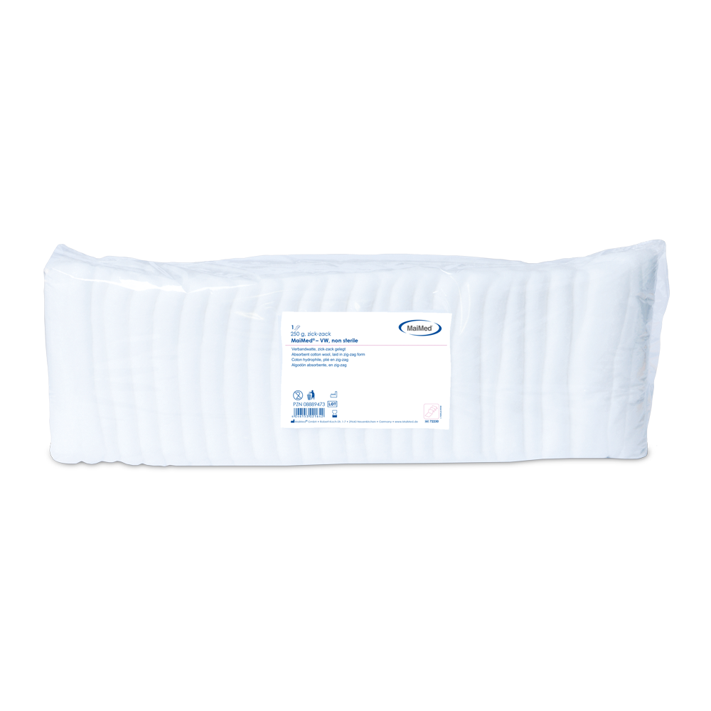 MaiMed-VW sikk-sakk bandasje bomullsfoliepose