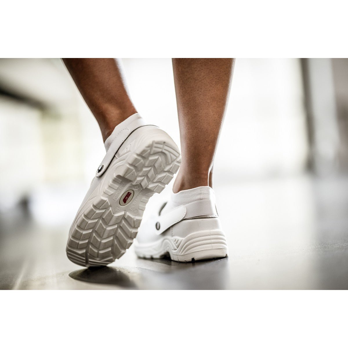 NITRAS CLEAN STEP CL, SB zuecos de seguridad, blanco