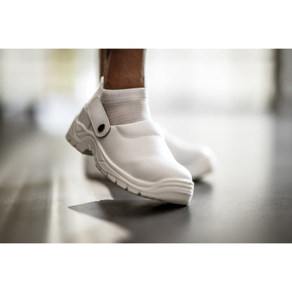 NITRAS CLEAN STEP CL, SB zuecos de seguridad, blanco