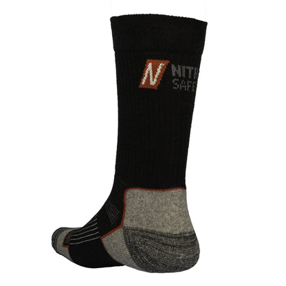 Calcetines NITRAS All Season, negro / gris