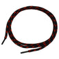 Cordones NITRAS, negro / rojo | Paquete (1 par)