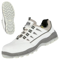 NITRAS SPORT STEP WH, calzado bajo de seguridad, blanco