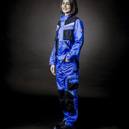NITRAS MOTION TEX PLUS, work jacket, royal blue / black
