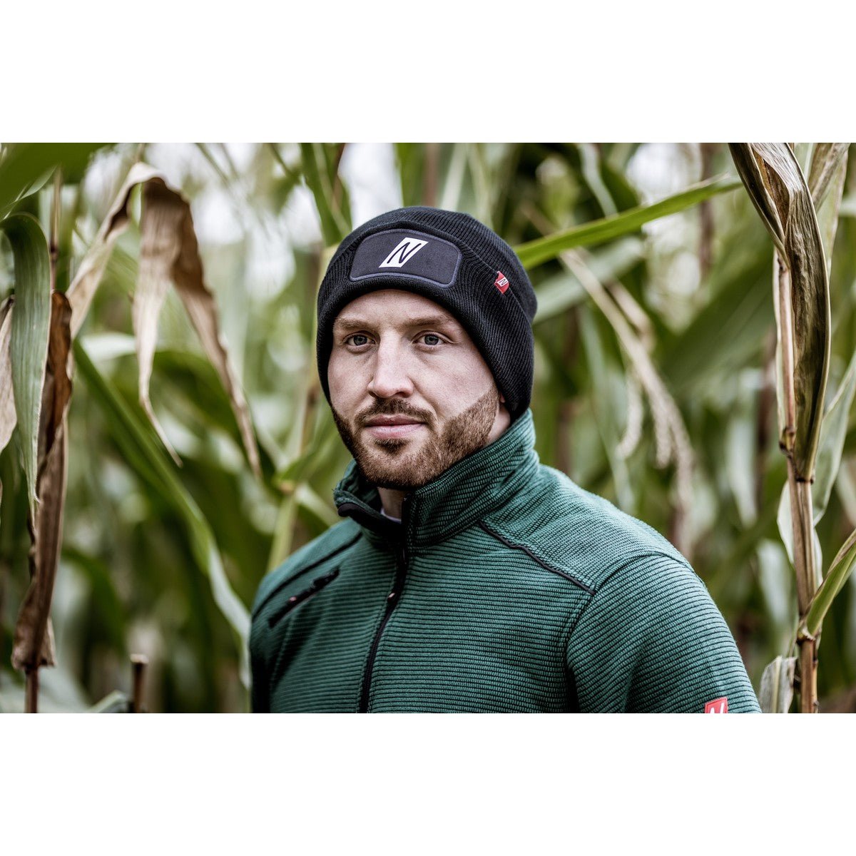 Gorro de punto NITRAS, poliacrílico negro: 100% | Paquete (1 pieza)