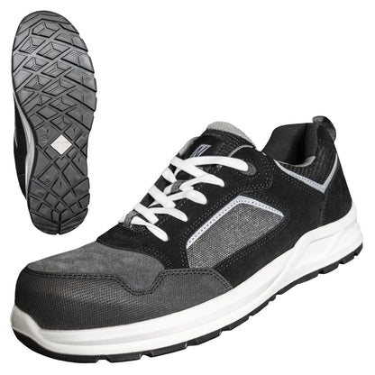 NITRAS CLASSIC STEP, S1P safety shoes, gray / black