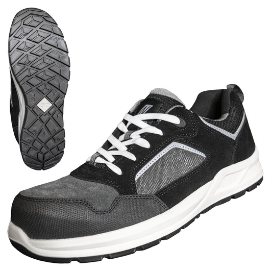 NITRAS CLASSIC STEP, calzado de seguridad S1P, gris / negro