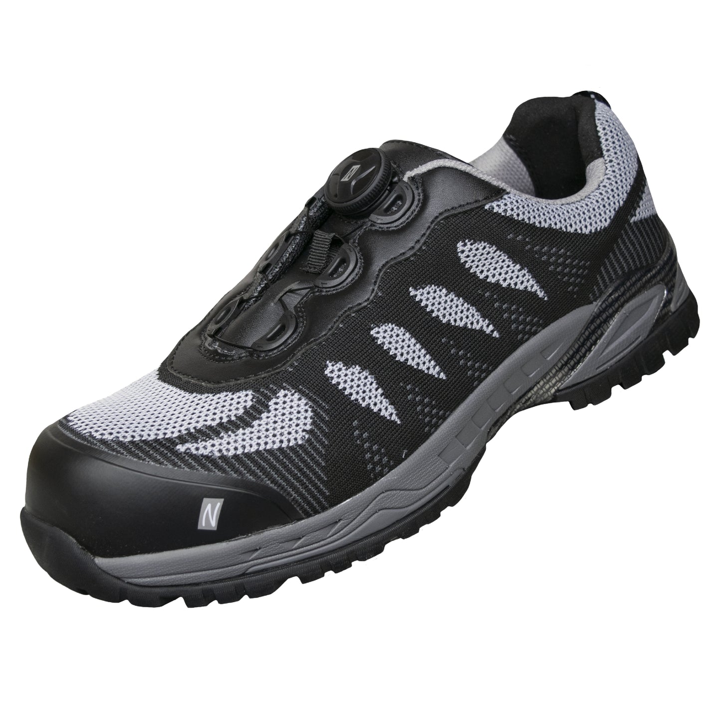 NITRAS PRO STEP FIT, calzado de seguridad, negro / gris
