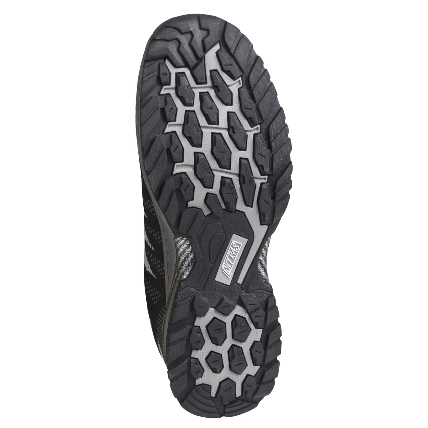 NITRAS PRO STEP FIT, calzado de seguridad, negro / gris