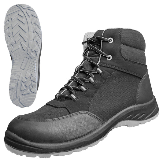 NITRAS SOLID STEP MID, safety boots, mid-height