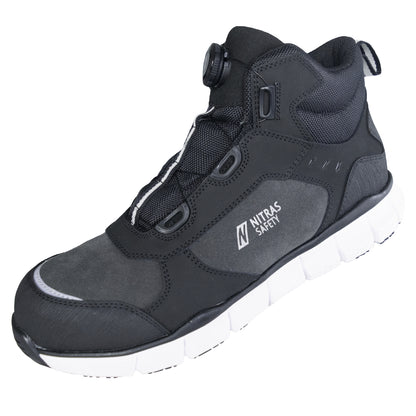 NITRAS SONIC STEP MID FIT, S3S FO HRO SC SR, botas de seguridad, altura media