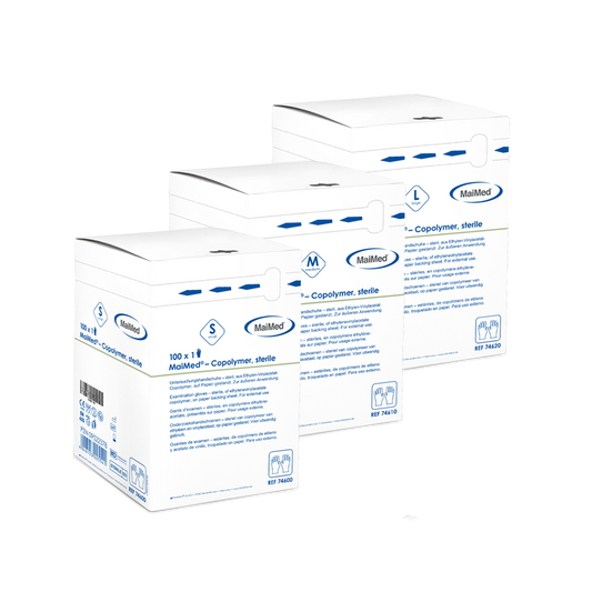 MaiMed kopolymer sterile engangshansker