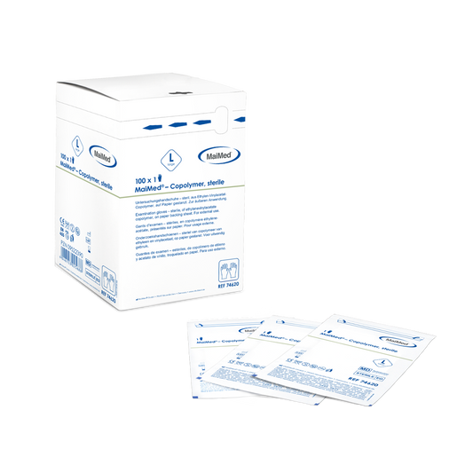 MaiMed kopolymer sterile engangshansker