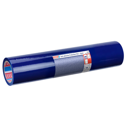 Lámina protectora autoadhesiva tesa Professional 74921 – Para cristal, azul, 100 m x 500 mm