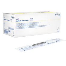 MaiMed - HMS sterile wooden mouth depressor, 15cm long, 100x1 pcs. sterile packed | Box (100 pieces)