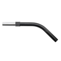 A black-and-silver TASKI AERO metal elbow, a bent metal tube for Aero tank vacuums by Diversey Deutschland GmbH & Co. OHG (1 piece), photographed against a white background.